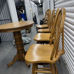 Table & Chairs High Top Round