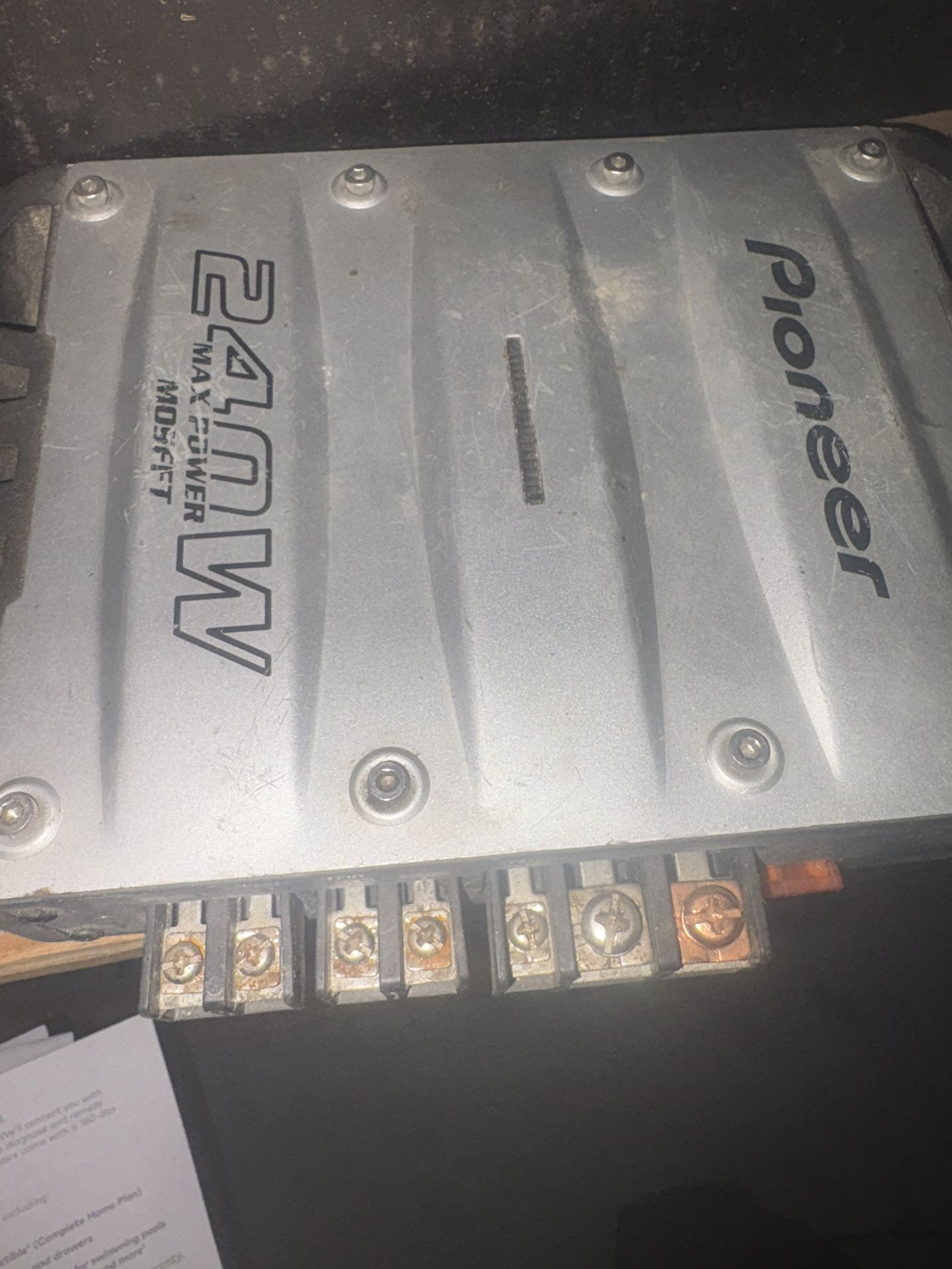 Pioneer 240w GM-X372 Amplifier