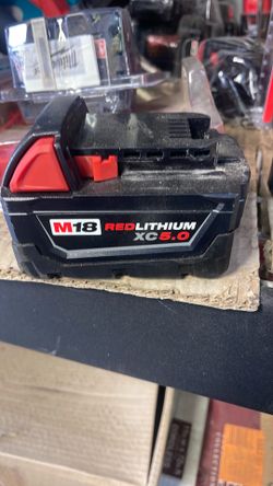 5.0 Milwaukee Battery