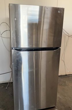 LG Top Mount Stainless Steel Refrigerator Fridge
