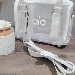 Beautiful  Mini Sheer Duffle Bag
