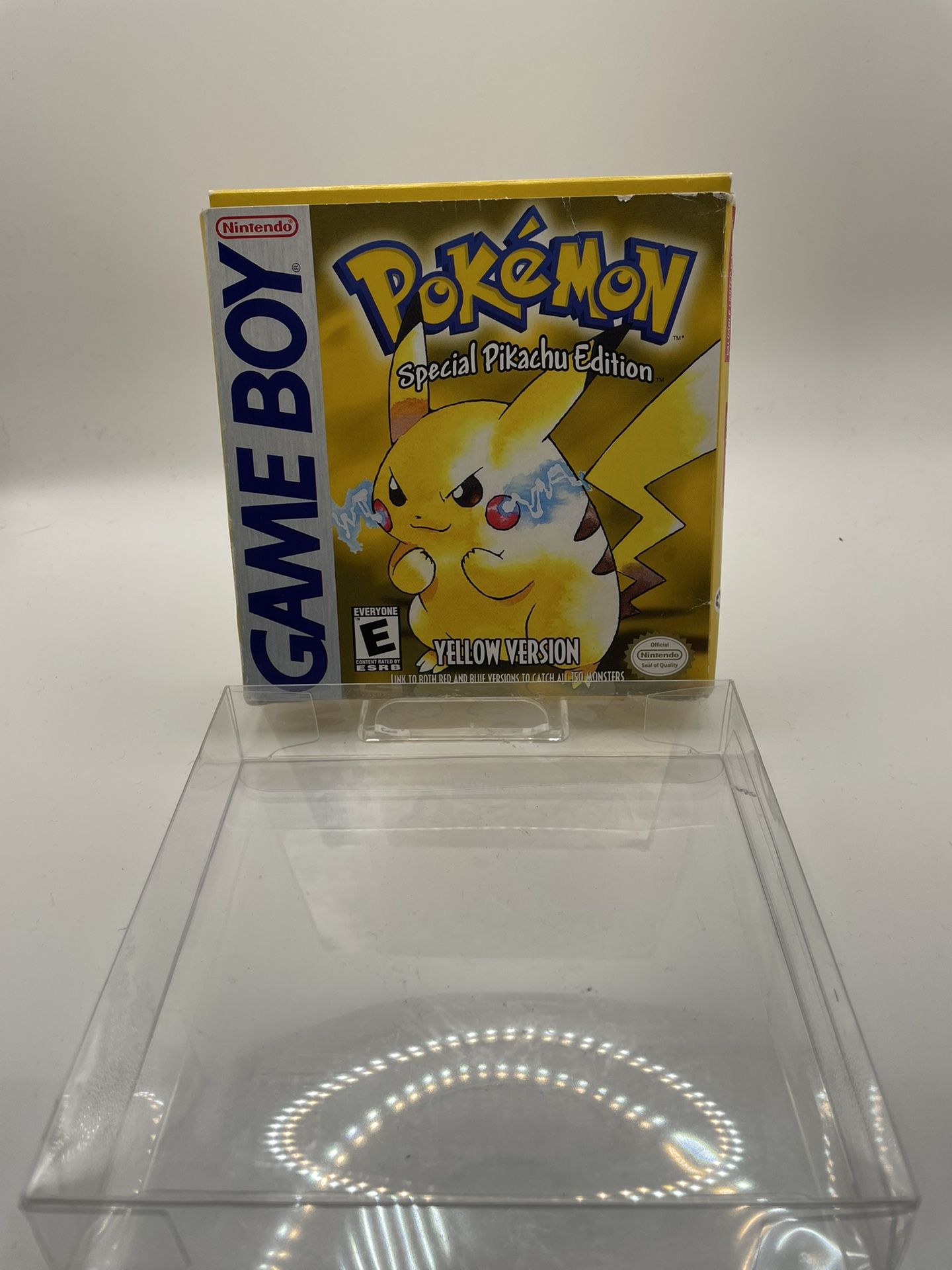 Pokemon Yellow With Box And Insert - Tested New Battery - For Sale Or Trade! 