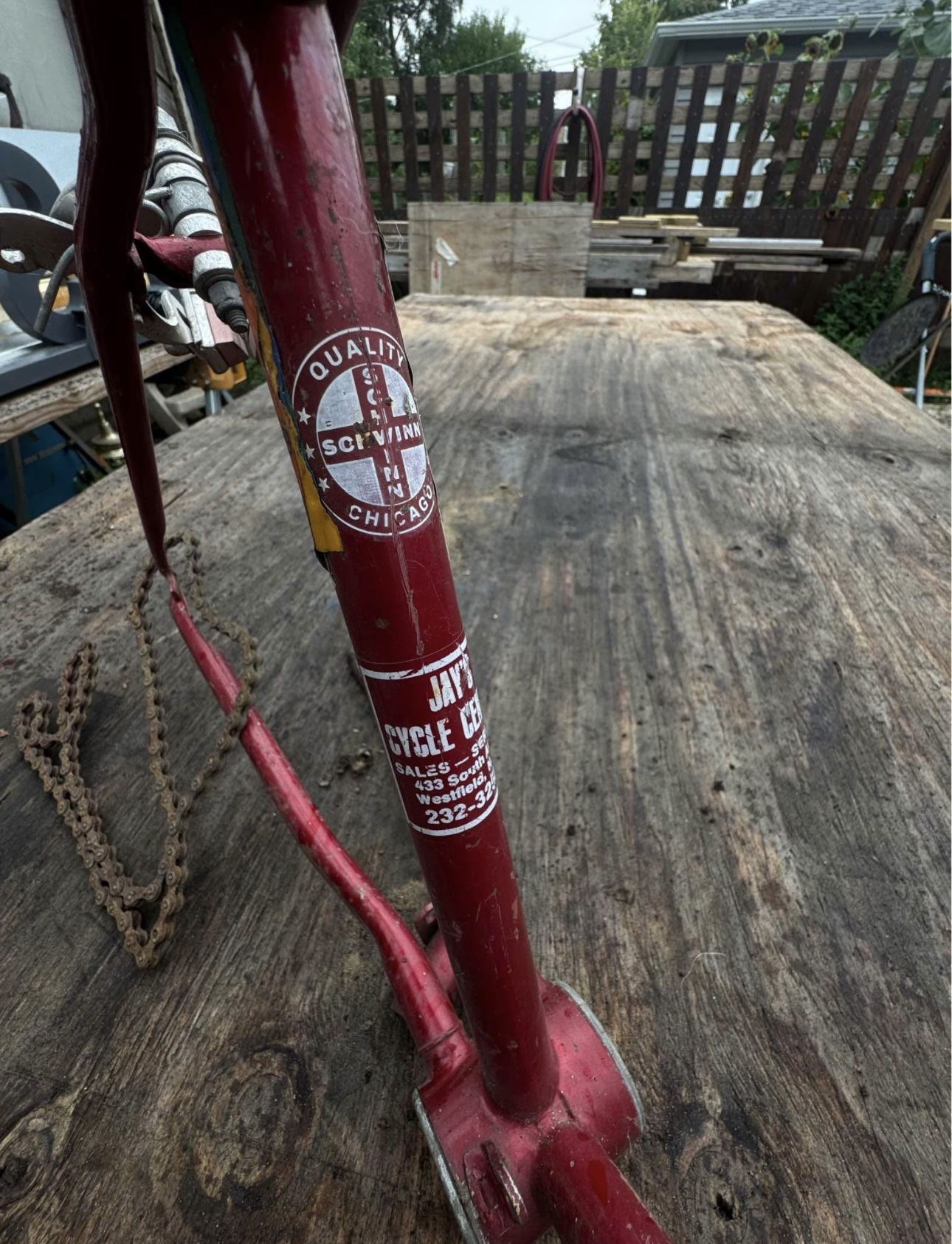 Schwinn Stingray Fastback Frames