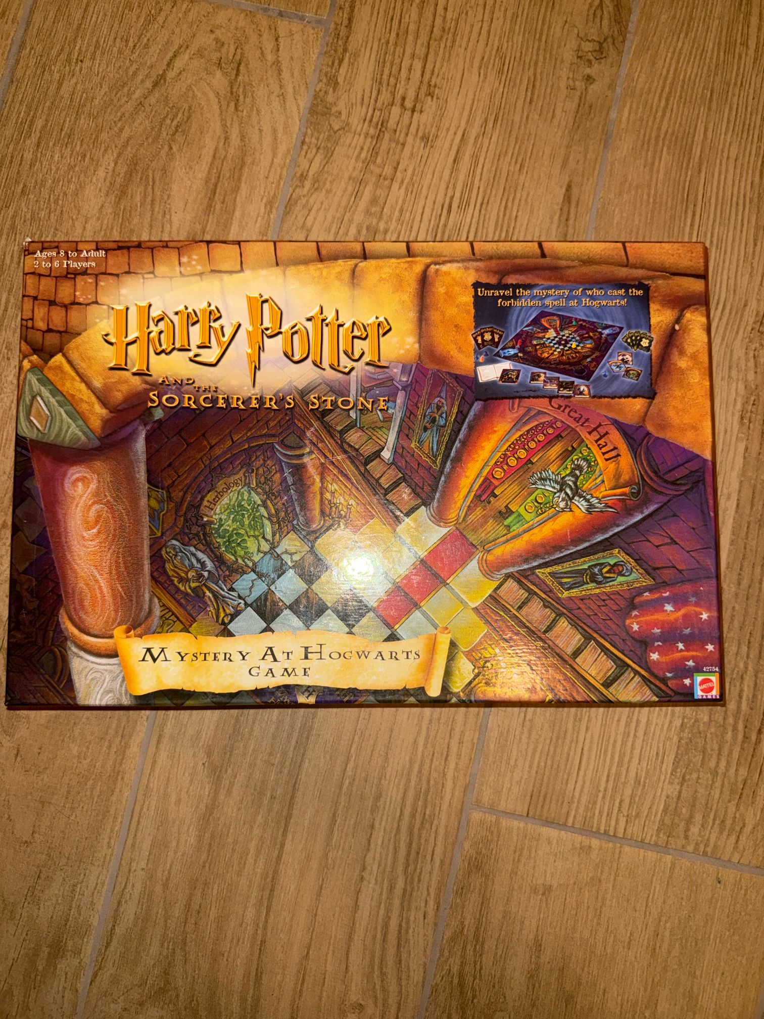 Harry Potter & The Sorcerers Stone Mystery At Hogwarts Stone Board Game 