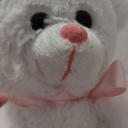Mother's day White teddy Bear