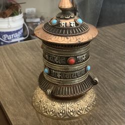 Tibetan Prayer Wheel 