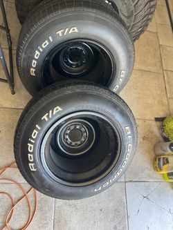 Wheels 15x10 Chevy 5.5 bolt pattern