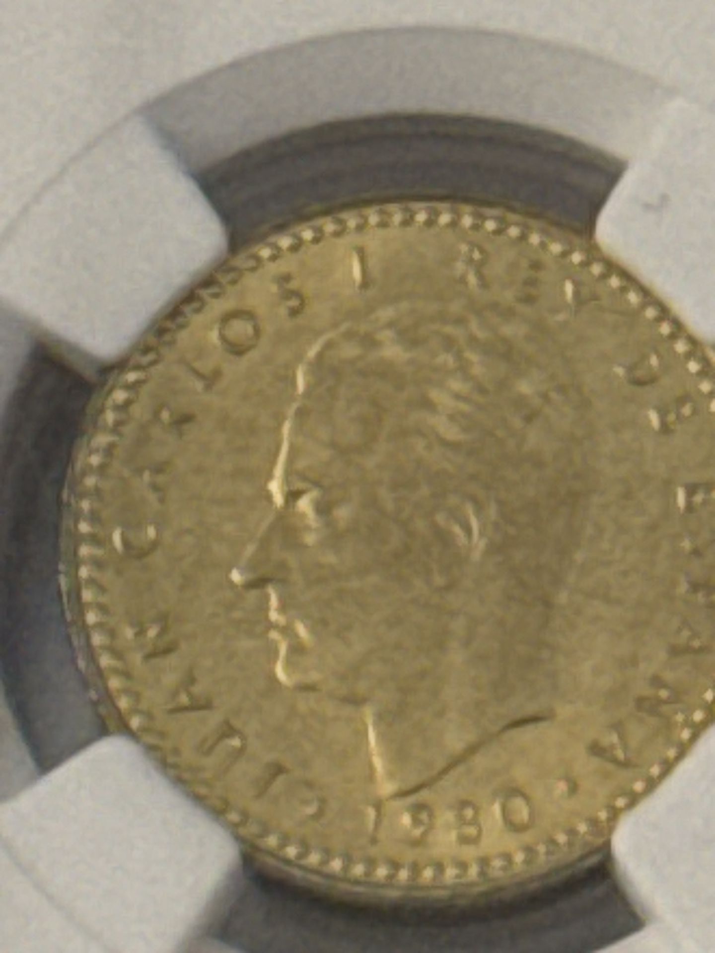 #66 1980(80) Spain 1 Peseta – 1982 FIFA World Cup Commemorative 