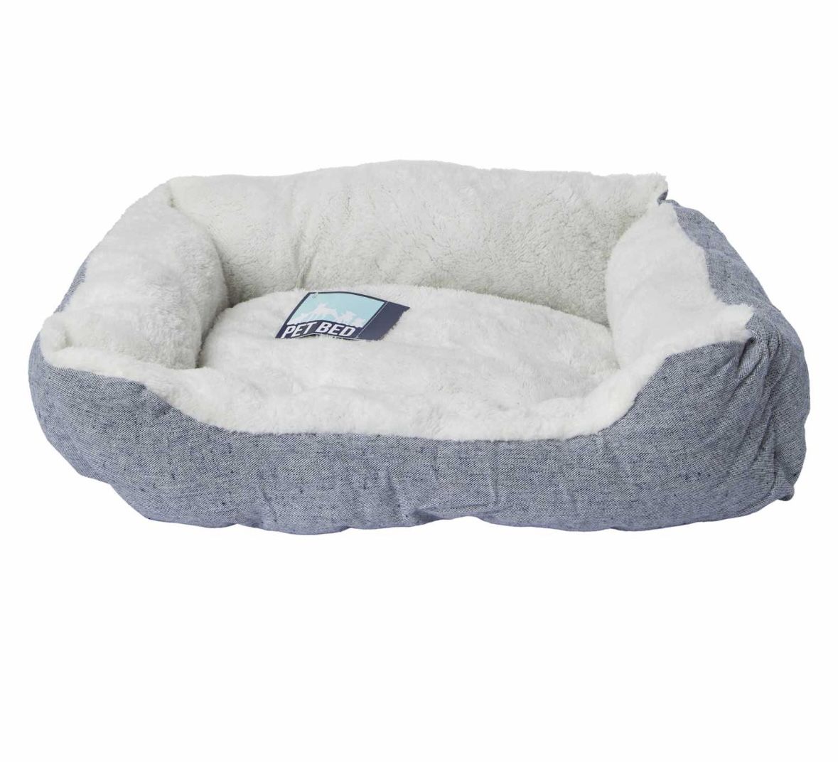 Denim Cuddler Pet Bed 