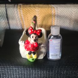 Vintage Minnie Mouse Ceramics Basket The Good Company 1980