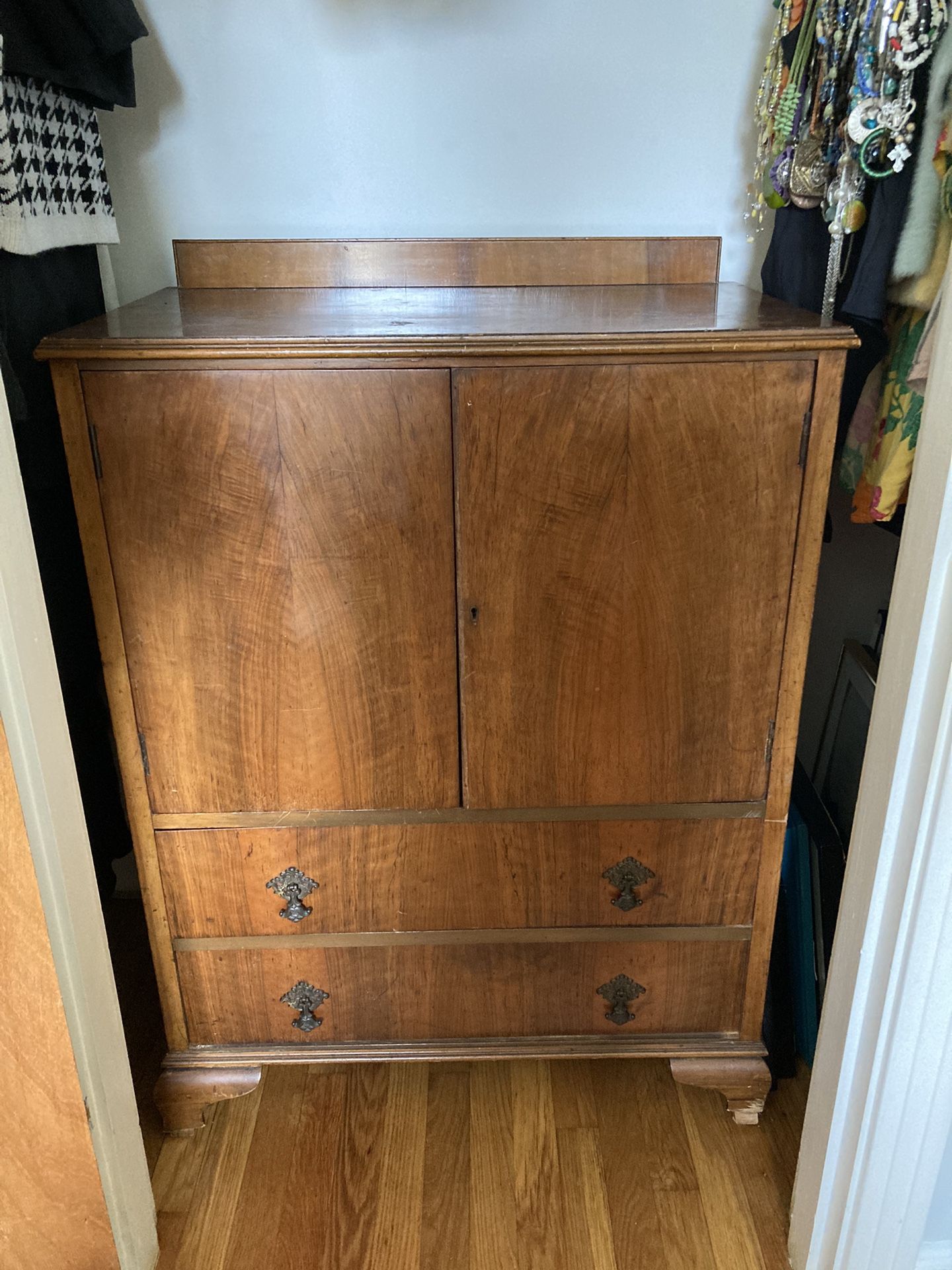 Vintage Dresser Armoire