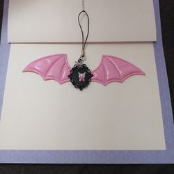 Hello Kitty Kuromi Bat Charm