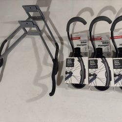 5 Bike Wall Mount Holders