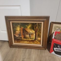 Cajun House Oil Painting
