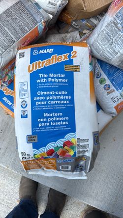 Mapei Ultraflex 2 tile mortar grey