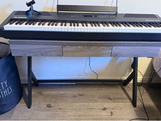 Table with compartment. For home office/study.