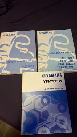 Yamaha service manuals