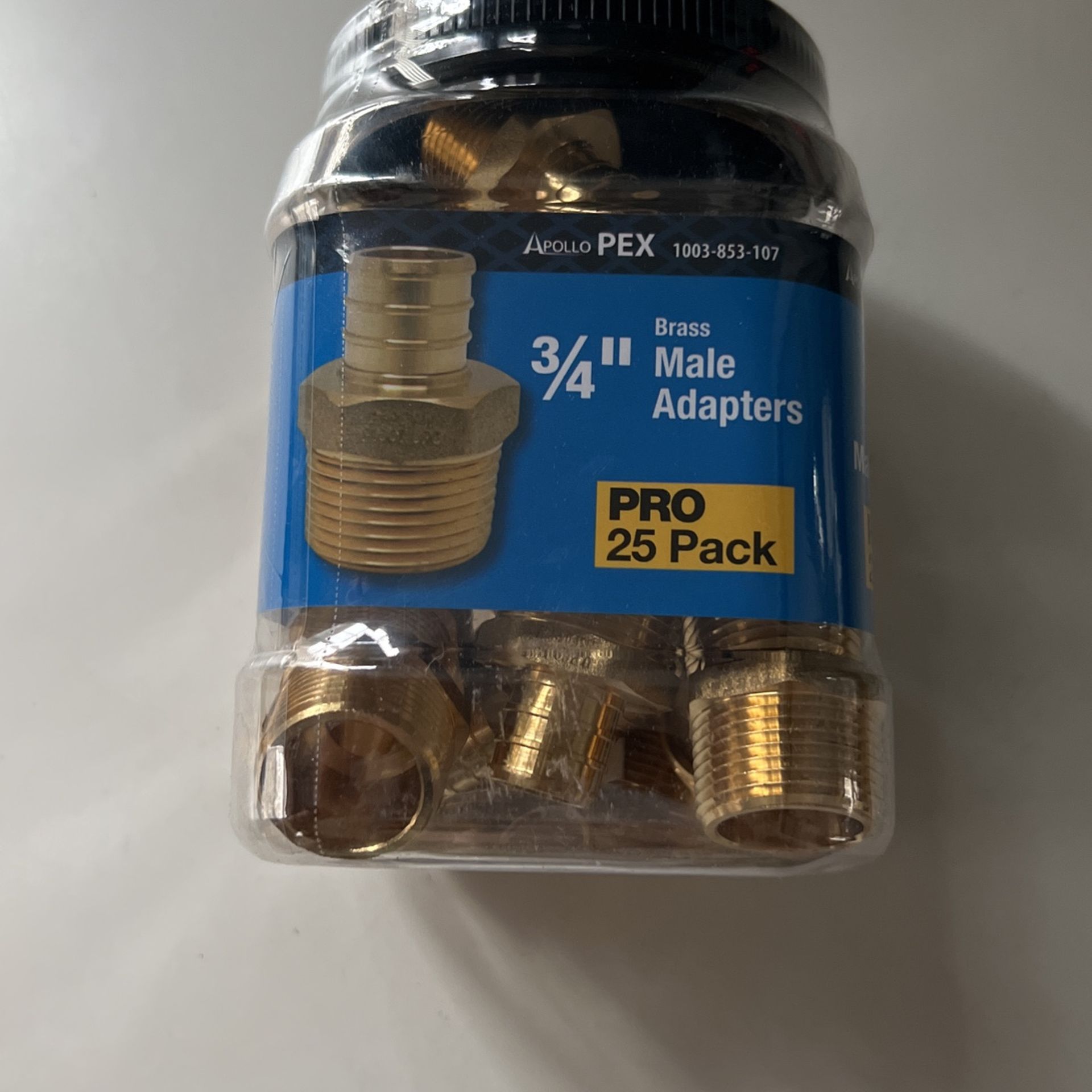 Brass 3/4” Male Adapters