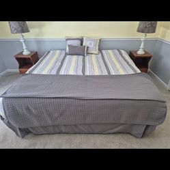 King Split-Top Sleep Number Smart Bed 360 Flex Fit 2 with Adjustable Base