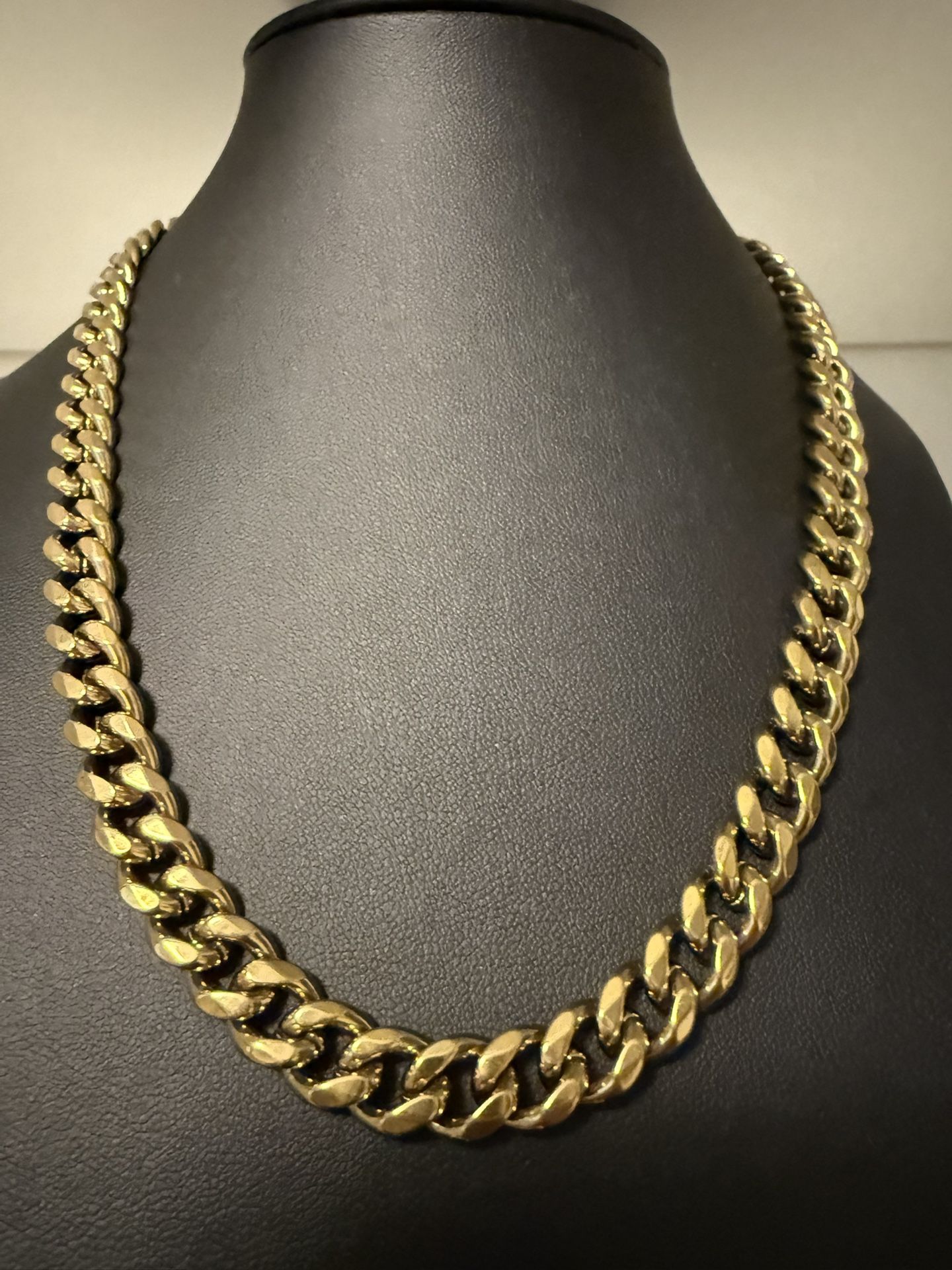 18k Gold Plated Cuban