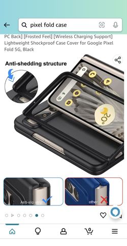 Google Pixel Fold Case With Screen Protector 