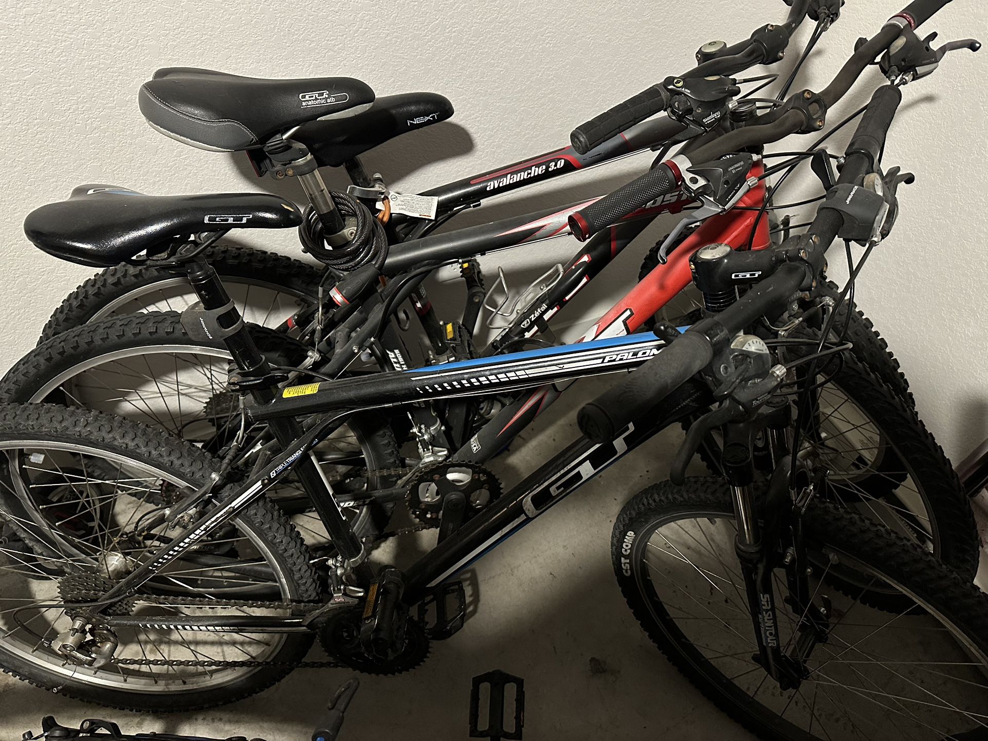 GT Mountain Bikes ( $180 Take All 3!!!)