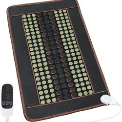 Far Infrared Heating Pad, Natural Jade and 2 Different Tourmaline #2508S R1