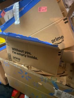 Amazon Boxes and Pouches