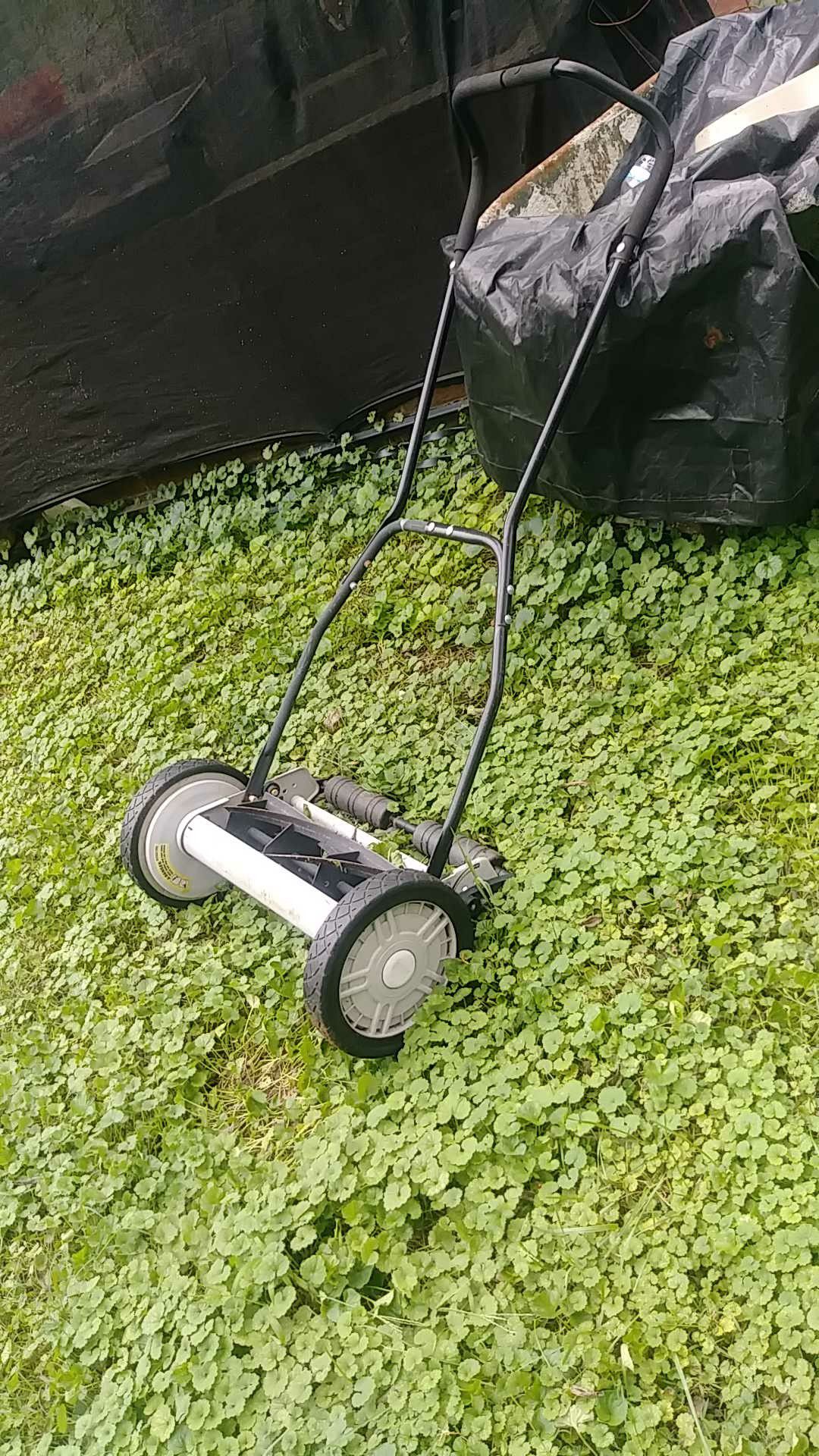 Vintage lawn mower