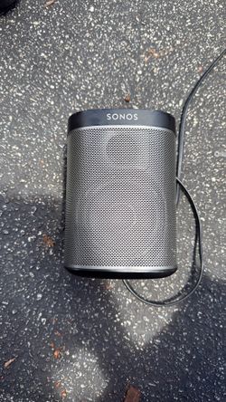 sonos speaker play 1
