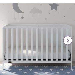 New! baby Graco White Crib 