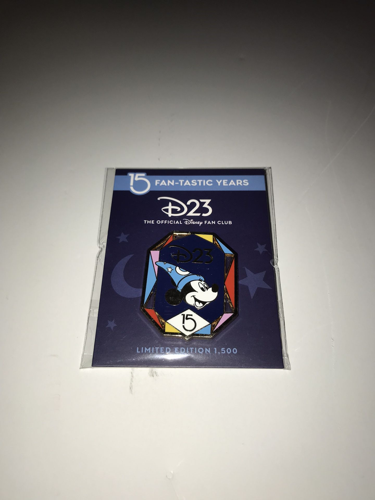 Disney D23 Exclusive “SOLD OUT” 15 Anniversary Sorcerer’s Mickey Pin. SE Portland on 112th and Tibbetts….