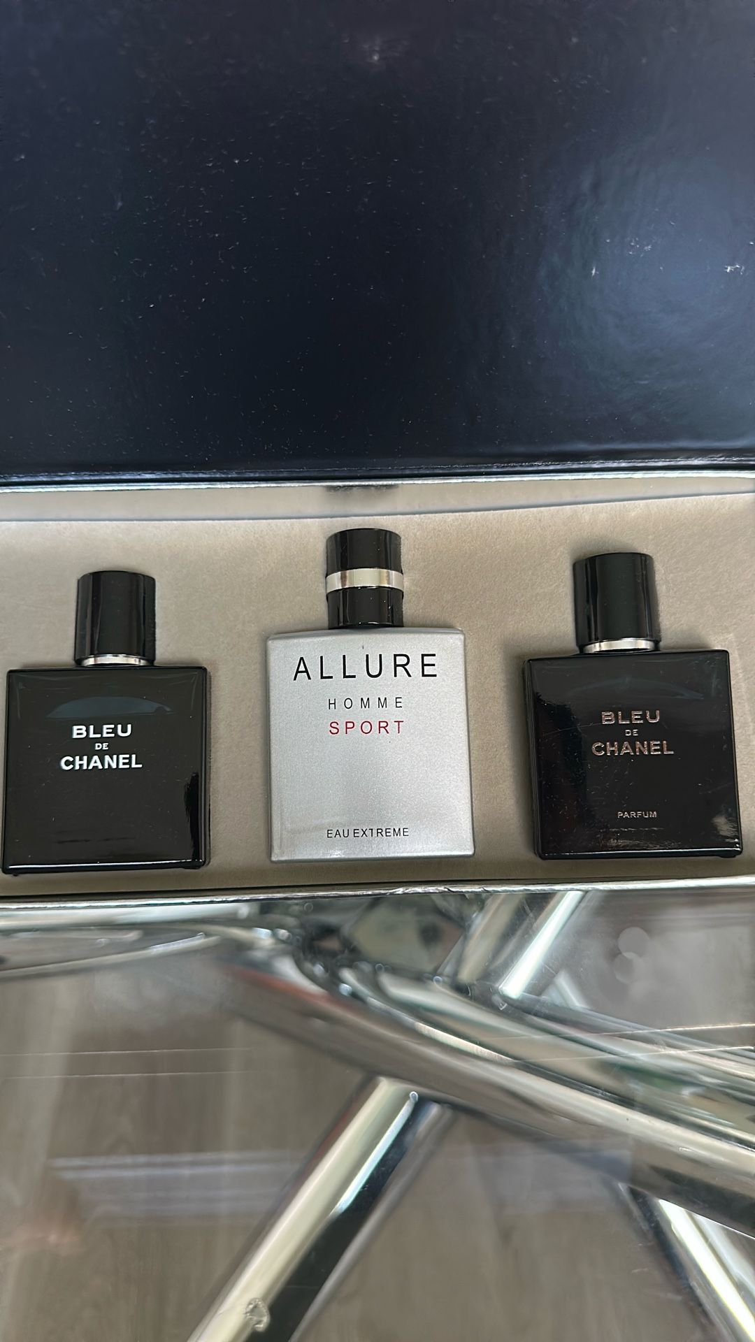 Men’s 4 Pc Chanel Cologne Set