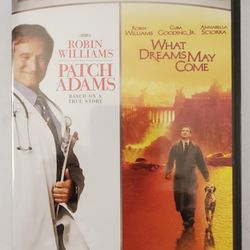 Patch Adams & What Dreams May Come Double Feature DVD Robin Williams Comedy New 