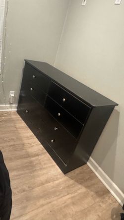Black dresser