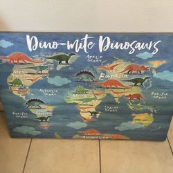 Kids Dinosaur Wall Art