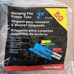 Hanging File Folder Tabs