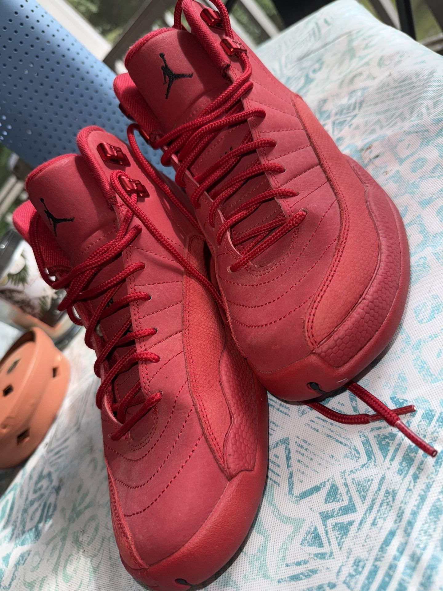 7Y Jordan Retro Gym Red 12s