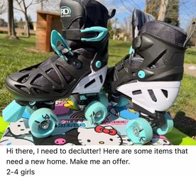 Roller Derby Kids Adjustable Quad Roller Skates