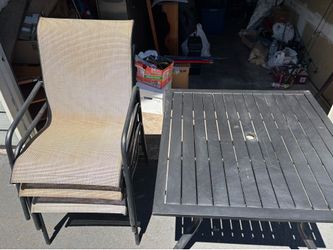 Patio set