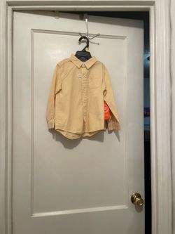 Toddler Boys Long Sleeve Button Down Dress Shirt