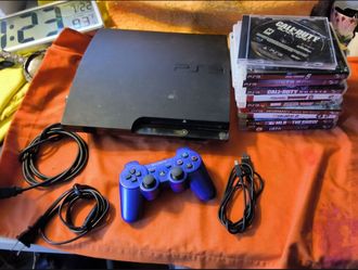 Sony PS3 11 games, one controller All hookups tested and  works amazing Will not separate