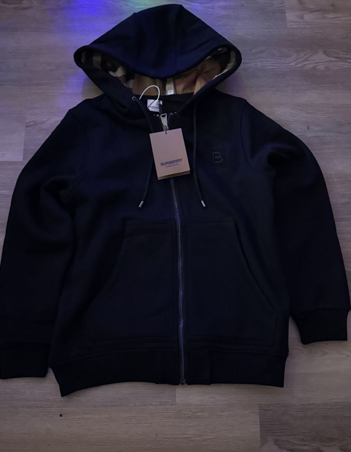 Black Burberry Hoodie