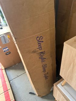 Queen size New still wrapped up fansace Sleep Right Sleep Tight Mattress in Box