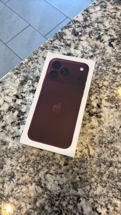 iPhone 18 pro max Burgundy 512GB