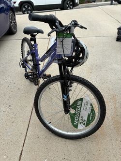 Huffy 24" Mountain Bike – Purple