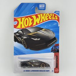 Hot Wheels Lamborghini Huracan Matte black LB Works