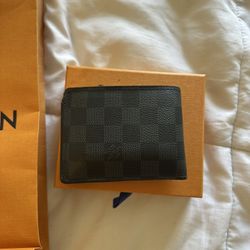 LV Blue Wallet $250