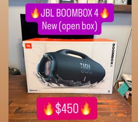 🔥 JBL BOOMBOX 4 🔥 New (open box) $450 🔥