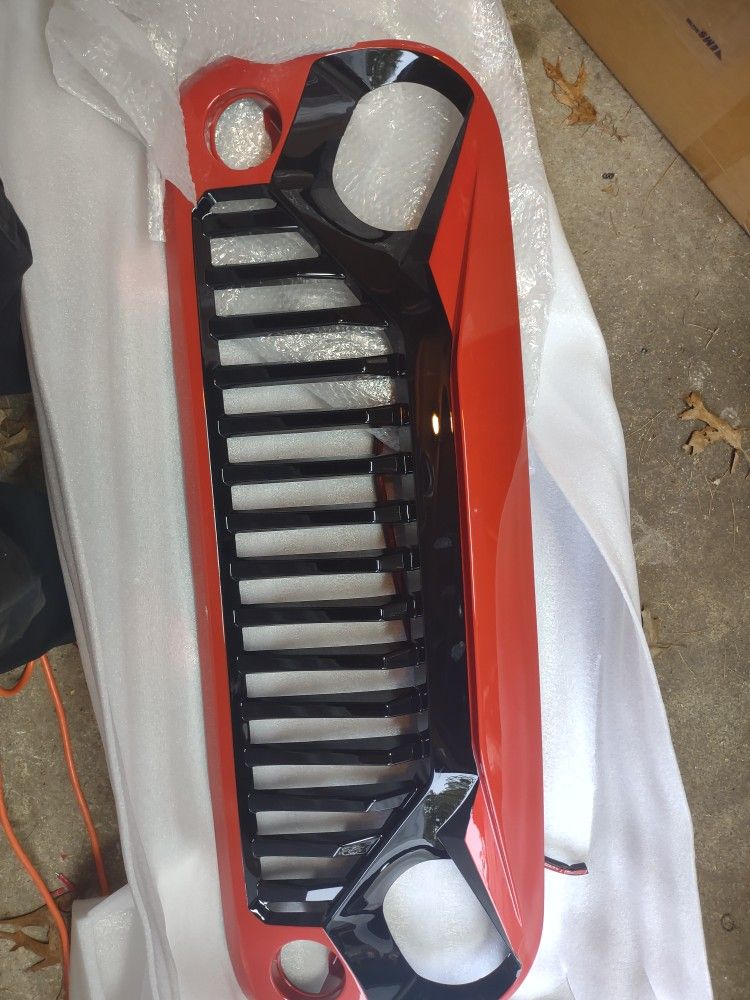 07-18 Wrangler Aftermarket Grille
